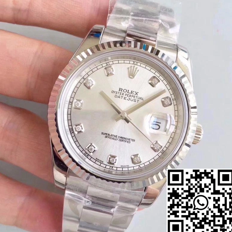 Silver Datejust II 41MM EW 116334-0009 Dial Factory Rolex 0904
